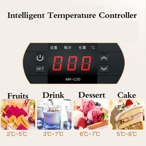 Exhibidor de Pasteles/Exhibidor de <span class=keywords><strong>Helados</strong></span> con Calefacción/Contenedor Frío - Product Image 2