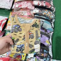 West RTS Mystery Box Pyjama en bambou à motif Western Farm Drink, combinaison zippée et ensemble à manches longues pour bébés NB-3T
