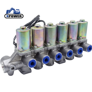 Pièces OEM PC130-8 PC200-8 PC210-8 PC220-8 PC240-8 PC270-8 PC290-8 Pièces électriques d'excavatrice Vanne solénoïde 20Y-60-41611 - Product Image 1