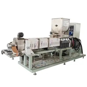 Best Price Rice Corn Puffing Machine Corn Puff Snack Extruder Machine Twin screw bulking machine