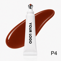 Traitement végétalien pour les lèvres, teinte à lèvres au peptide, marque privée, gloss hydratant, base gel personnalisée, baume lissant pour les lèvres