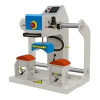 Máquina de Sublimación Digital de Doble Mesa de Trabajo de Alto Rendimiento 8x15cm, Prensa de Calor Automática para Impresión de Gorras, Nueva Impresora de Etiquetas