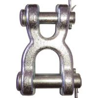 Eslabones Dobles S247 de Acero al Carbono Forjado + Acero Aleado Tratado Térmicamente, Templado y Endurecido para Cadenas de Grado 3 y 4