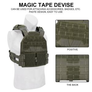Outdoor Combat Plate Carrier Chaleco Tactico Adjustable Molle Protective <b>Vest</b> Lightweight Breathable <b>Tactical</b> <b>Vest</b> - Product Image 6
