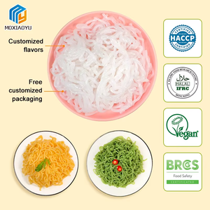 Bán buôn tùy chỉnh Gluten miễn phí keto thân thiện shirataki mì ống chế độ ăn uống lành mạnh bệnh tiểu đường thực phẩm Konjac Udon mì - Product Image 2