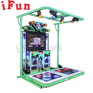 <span class=keywords><strong>Revolution</strong></span> arcade jeu vidéo Rhythm and Dance machine de jeu de danse à pièces pour parcs d'attractions - Product Image 4