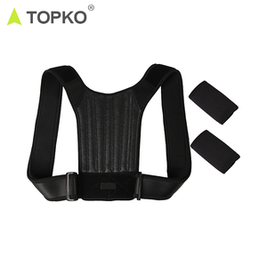 女性と男性のためのTOPKO調整可能姿勢矯正カスタムロゴフィットネスベルト上下腰痛緩和バックブレース - Product Image 1