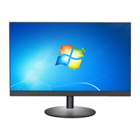 Moniteur PC LCD IPS haute définition de 23 pouces Support VESA Application de bureau professionnelle non incurvée Taux de rafraîchissement de 75Hz