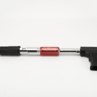Pistolet à clous pneumatique en métal, pointe de tir épaissie, décharge automatique des scories, forte puissance, pénétration rapide, travaux sur béton, ODM/OEM
