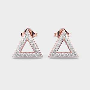 Classic Round Brilliant Moissanite Stud <b>Earrings</b> 925 Sterling <b>Silver</b> Elegant Fine Jewelry Daily Wear for Women - Product Image 2