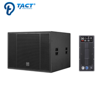 Meilleures ventes, haut-parleur de subwoofer professionnel de 18 pouces, basses profondes, 1700 W, contreplaqué de bouleau pour scène, performance live, karaoké, bar, maison