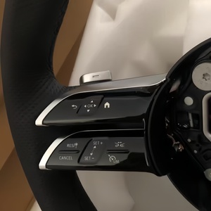 Volant en cuir pour <span class=keywords><strong>Mercedes</strong></span> Benz AMG GLC GLE CLA GLS GTS GT W211 W204 W212 W205 W176 <span class=keywords><strong>C300</strong></span> W246 W222 C63 W117 W213 W218 - Product Image 3