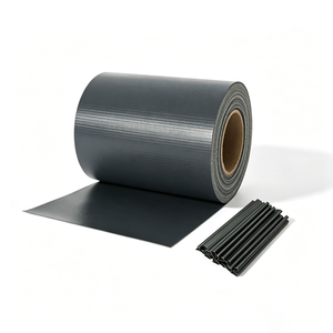 Bandes de clôture en PVC résistant aux UV Sunsbuild, 19 cm x 35 m, pour jardin, clôture à double treillis métallique, écran extérieur - Product Image 6