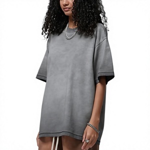 เสื้อลำลองผ้าฝ้ายขนาดใหญ่สำหรับสตรีทแวร์เสื้อแฟชั่น - Product Image 1