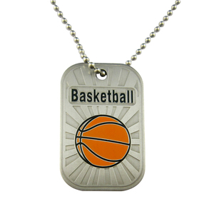 थोक कस्टम नामित उदात्तीकरण स्टेनलेस स्टील पालतू पशु आईडी टैग धातु डिजाइन लोगो कुत्ते टैग हार - Product Image 1