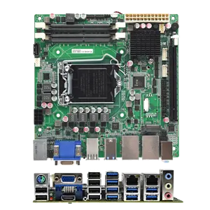 2023 Mini ITX placa base Industrial 410 420e Intel CPU Comet Lake/Rocket Lake Chipset placa base Industrial compatible con WIN10/11