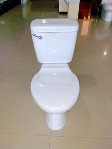 Lavabo en céramique et piédestal de toilette Inodoros deux pièces <span class=keywords><strong>Eco</strong></span> Siphonic Conjunto Sanitarios - Product Image 3