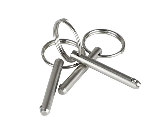 Wholesale Quick Release Pin Boat Bimini Top Pins 1/4"  W/Drop Cam Spring Marine Hardware 316 Stainless Steel with Pull Ring