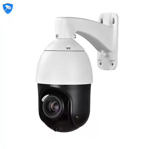 Caméra dôme haute vitesse à balayage 360 degrés, caméra PTZ avec zoom optique 20x, caméra dôme extérieure avec PoE intégré pour système NVR - Product Image 1