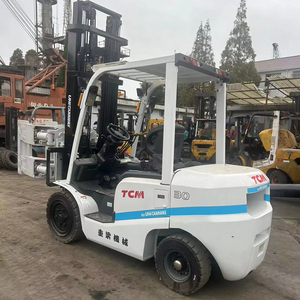 Carretilla elevadora usada TCM FD30 FD50 FD70 FD100 10Ton 5 Ton 3 Ton a la venta buen estado sistema hidráulico diésel todoterreno neumático sólido - Product Image 1