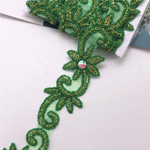 Couleur Cristal Motif Strass Hot Fix Strass Ruban Applicateur Ruban Avec Strass Fer sur Appliques pour Robes De Mariée <span class=keywords><strong>Ceinture</strong></span> - Product Image 5