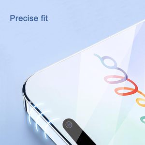 Protection d'écran en verre trempé 3D haute transparence à <span class=keywords><strong>couverture</strong></span> intégrale et grand arc pour iPhone 17 16 15 14 13 12 Pro Max - Product Image 6