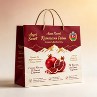 Sacs en carton ondulé imprimés en couleur, imperméables et robustes, pour la conservation des aliments frais et l'emballage agricole d'exportation (grenades) - Écologiques