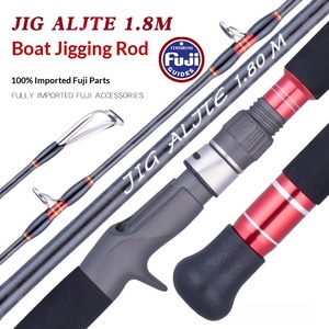 Canne à pêche en mer haute qualité 1,8 m, poids de lancer 150-350 g, pour jigging en bateau, composants Fuji 100 % importés, puissance de test 25 kg - Product Image 3