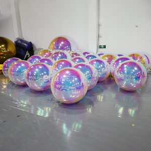 Gran Esfera de Disco Espejo Inflable de PVC para Eventos Balón para Decoración, Publicidad en Escenario y Promoción de Fiestas - Product Image 3