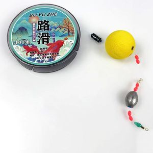Línea de Pesca Bu Yu Zhe Slippery Luoyang de 100M, Fibra de Nylon, para Pesca en Roca Marina, con Flotadores y Señuelos - Product Image 5