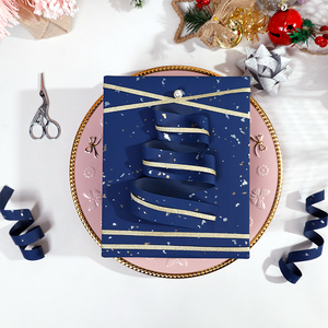 Wholesale 80g <b>Christmas</b> 6 Colors of Gold and Silver Art <b>Paper</b> Tissue 43*300cm Gift Luxury Custom Packaging <b>Wrapping</b> <b>Paper</b> <b>Roll</b> - Product Image 3