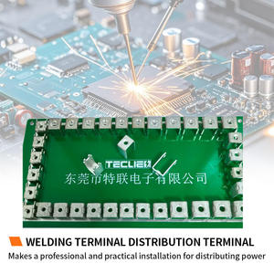 M4 TLS4407 4Pin Hardware Screw Terminal High Current Brass Connector For PCB Welding And <b>Electrical</b> Components - Product Image 5