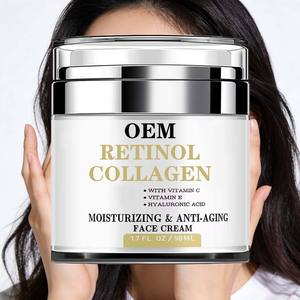 <span class=keywords><strong>Crema</strong></span> Antienvejecimiento y Renovadora de Piel Todo en Uno - Con Retinol, Colágeno, Vitaminas C/E y Ácido Hialurónico para Exfoliar, Reafirmar e Iluminar - Product Image 2