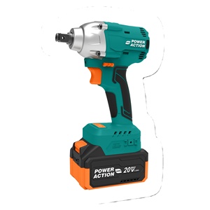 ประแจบลัชเลสไร้สาย 20V แบตเตอรี่ลิเธียมแบบชาร์จได้ ประแจแรงบิดสูงสำหรับงานหนัก พร้อมกล่องเครื่องมือ - Product Image 2