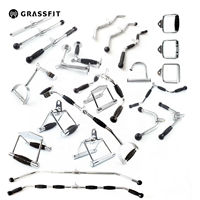 Accesorios de Fitness: Barra de Poleas con Agarres Integrados para Cable y Barra, Entrenador de Gimnasio para Ejercicio Completo