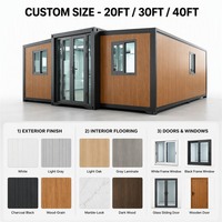 Maison conteneur extensible robuste et durable de haute qualité, fabricant vérifié CE ISO9001, maison modulaire préfabriquée, usine OEM ODM