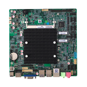 เมนบอร์ดออนบอร์ด N2840 มินิไอทีเอ็กซ์พร้อมพอร์ตซีเรียล 2/6/10*COM การใช้พลังงานต่ำ 30W 12V จอแสดงผลคู่ MSATA - Product Image 1