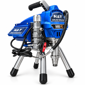 Spruzzatore di Vernice Elettrico Professionale Senza Aria ad Alta Pressione <span class=keywords><strong>per</strong></span> Pittura Murale - Product Image 2