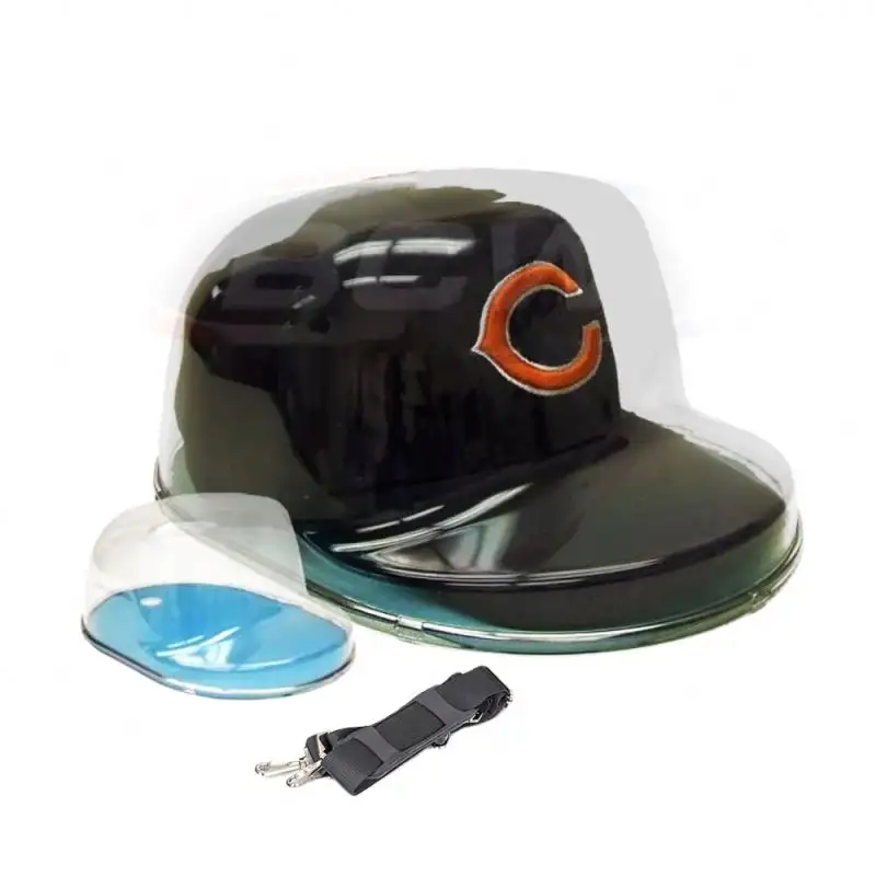 عينة مجانية من المصنع غطاء حماية شفاف لحماية حقيبة قبعة البيسبول من البلاستيك الشفاف Snapback مخصص