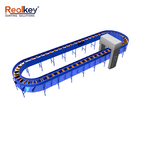 Clasificador de Paquetes Bombay con Diseño de Bandeja Dividida para Clasificación de Paquetes de Alta Capacidad en Almacenes - Product Image 2