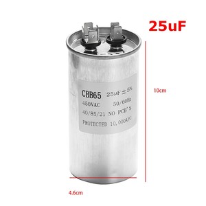 450V 15UF 20uF 35UF 45uF 50uF <span class=keywords><strong>cbb65</strong></span> nhôm Bìa động cơ chạy tụ điện cho điều hòa không khí - Product Image 5