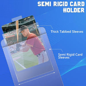 Protège-cartes Pokémon TCG Perfect Fit – Fournitures d'expédition pour cartes <span class=keywords><strong>à</strong></span> collectionner – Protège-cartes transparents <span class=keywords><strong>à</strong></span> onglets personnalisés – Porte-cartes semi-rigide - Product Image 4