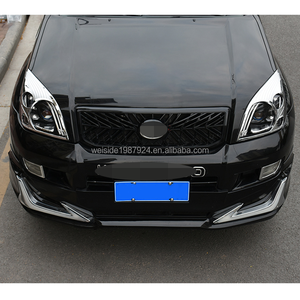 Nueva llegada WSD marca accesorios de coche ABS cromado Kit de carrocería de coche cubierta embellecedora Exterior cromado Kit para <span class=keywords><strong>Toyota</strong></span> PRADO <span class=keywords><strong>FJ</strong></span> 120 2003-2007 - Product Image 6