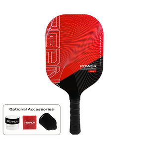 Nouvelle pagaie de pickleball en fibre de carbone brute 2026. Poignée noire avec protection des bords. Raquette de pickleball professionnelle pour adultes. - Product Image 4