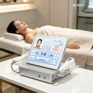 Appareil de beauté 2 en 1 haute intensité pour raffermissement cutané, couteau tenseur, dispositif de lifting facial SMAS, régénération du collagène et anti-âge - Product Image 3