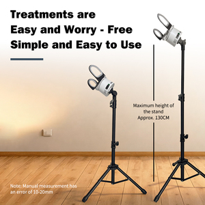 Support de sèche-cheveux Terahertz, trépied métallique réglable mains libres, rotation à 360°, pliable et stable pour la maison et le salon - Product Image 2