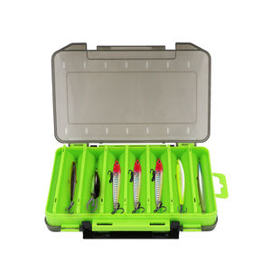 Boîte à pêche <span class=keywords><strong>en</strong></span> plastique à double face avec logo personnalisé, couleur personnalisée, pour leurres de pêche, jig, hameçons, accessoires, boîte de rangement pour matériel de pêche - Product Image 4