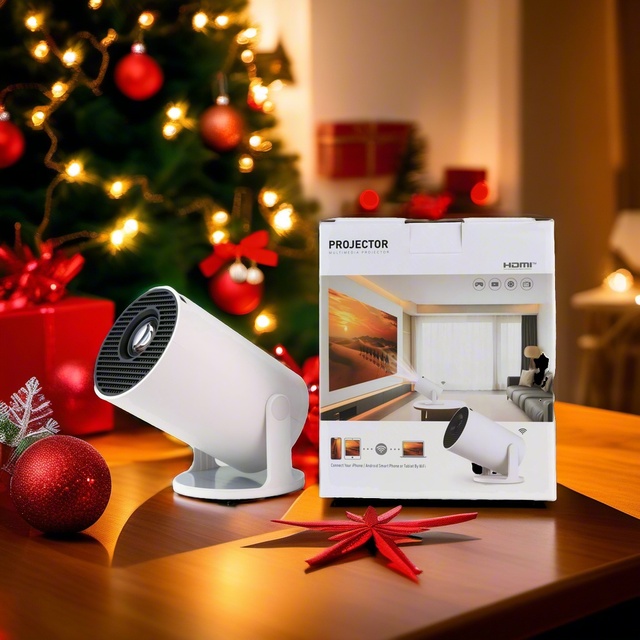 2026 Android Tv Projector Newest Android14 Smart HY300pro+ Mini 720P 170ansi Lumens LCD Projector Mini Projector
