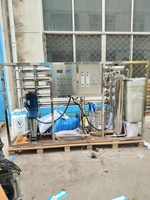 Moins cher 2000lph machine de purification sel purification d'eau douce 2000lt RO traitement de l'eau 1000L heure minéral RO usine prix