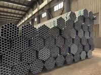 Tubo de Acero Redondo Galvanizado en Caliente para Uso en Construcción, Andamios y Estructuras de Invernaderos Agrícolas